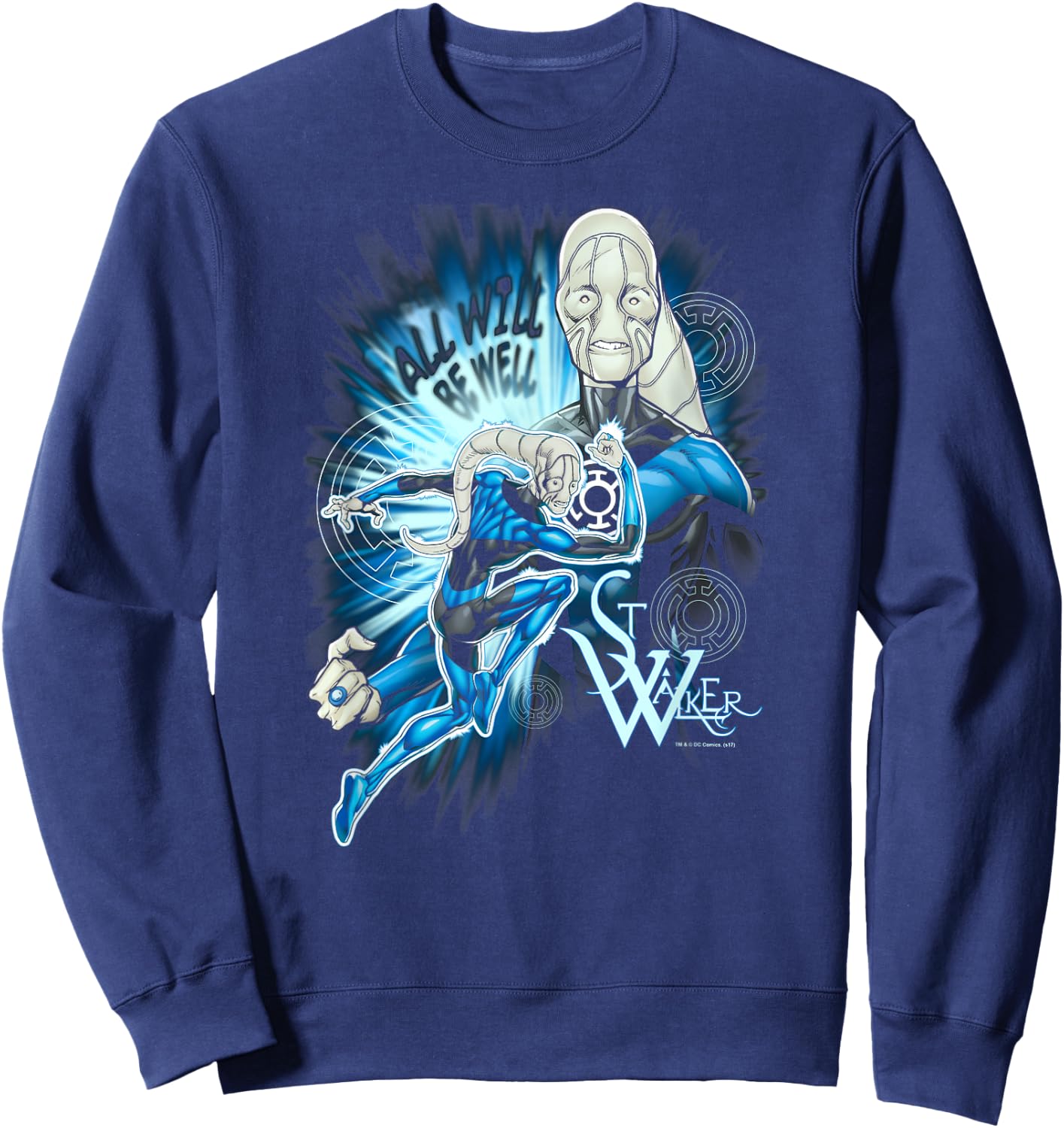 Green Lantern Saint Walker T Shirt Sweatshirt - Sweatshirt | Navy