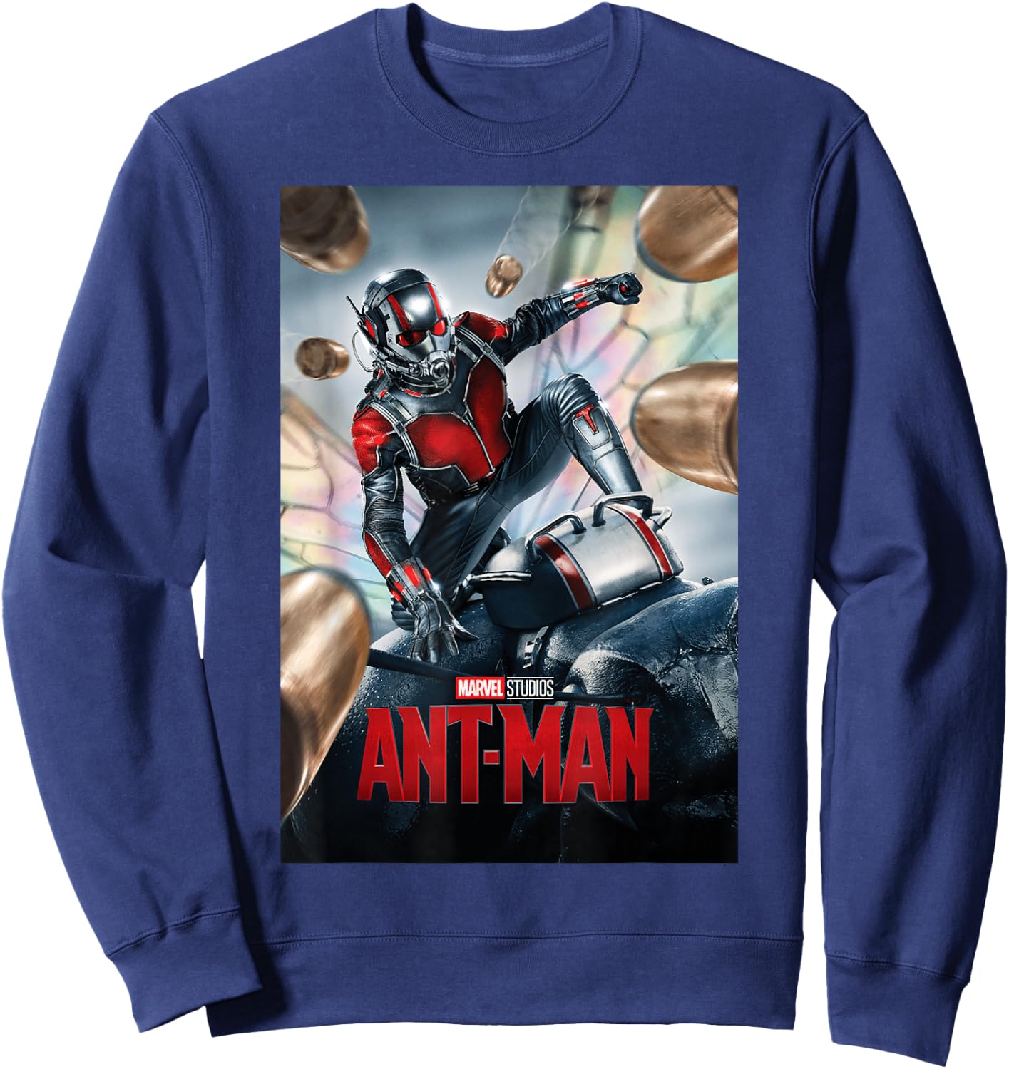 Marvel Studios Ant-Man Movie Poster Sweatshirt - Sweatshirt | Navy