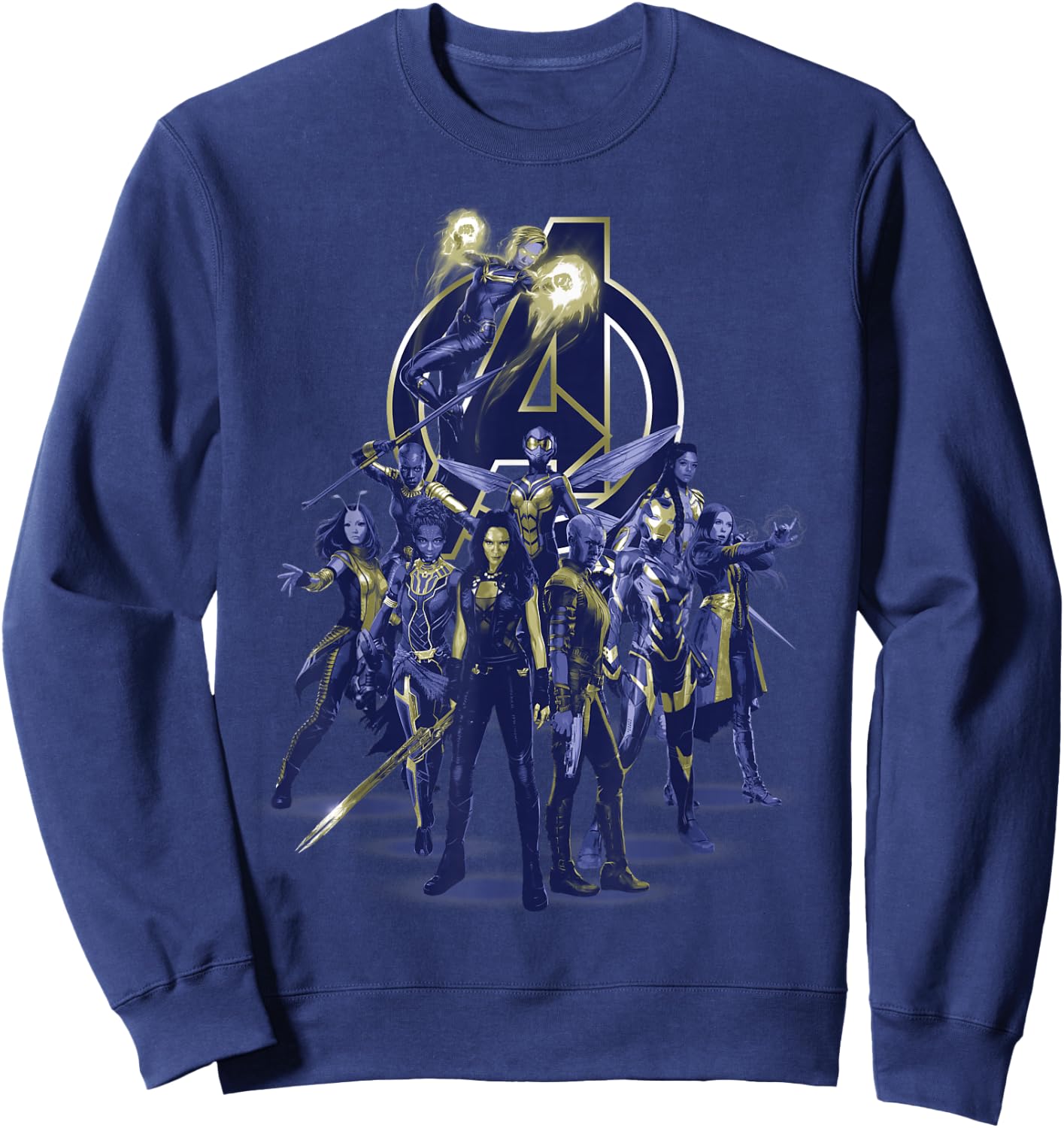 Marvel Avengers: Endgame Female Super Heroes Sweatshirt - Sweatshirt | Navy