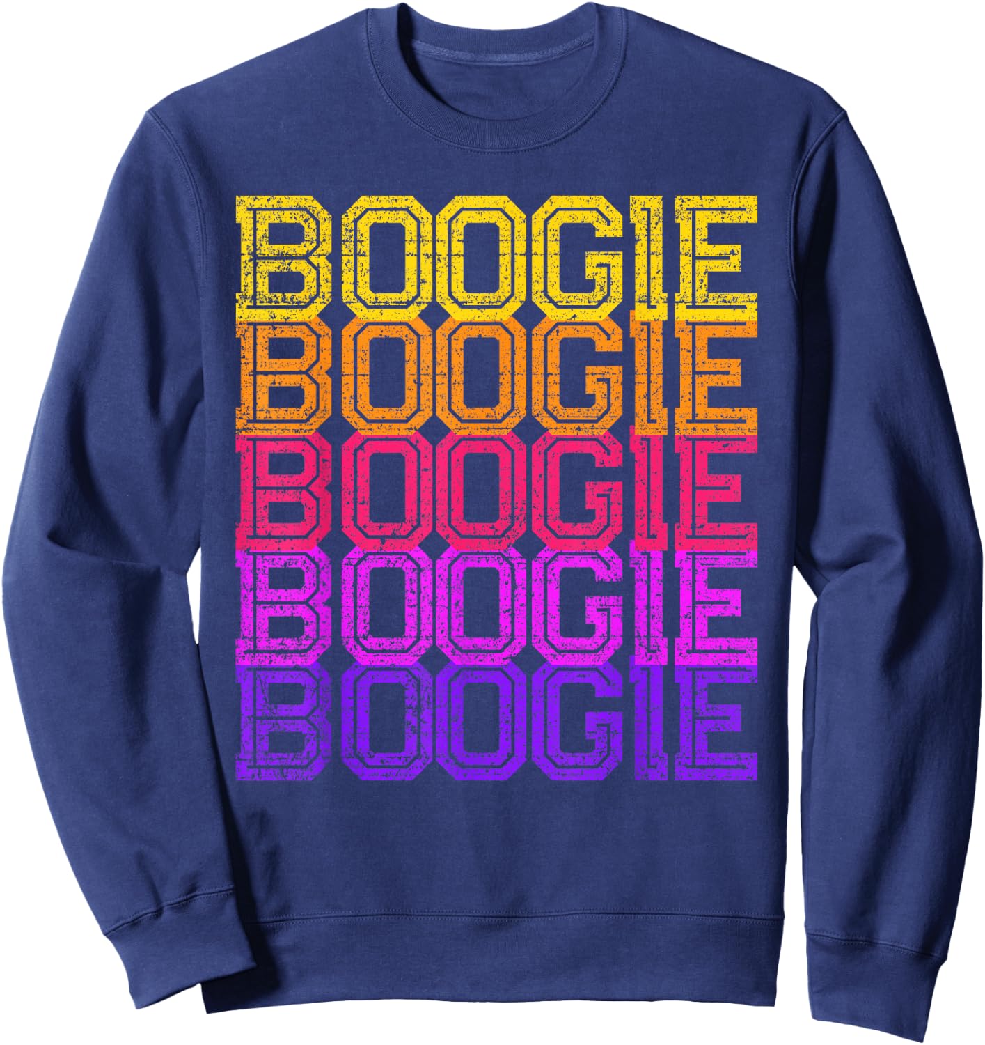 Retro Boogie Sweatshirt - Sweatshirt | Navy