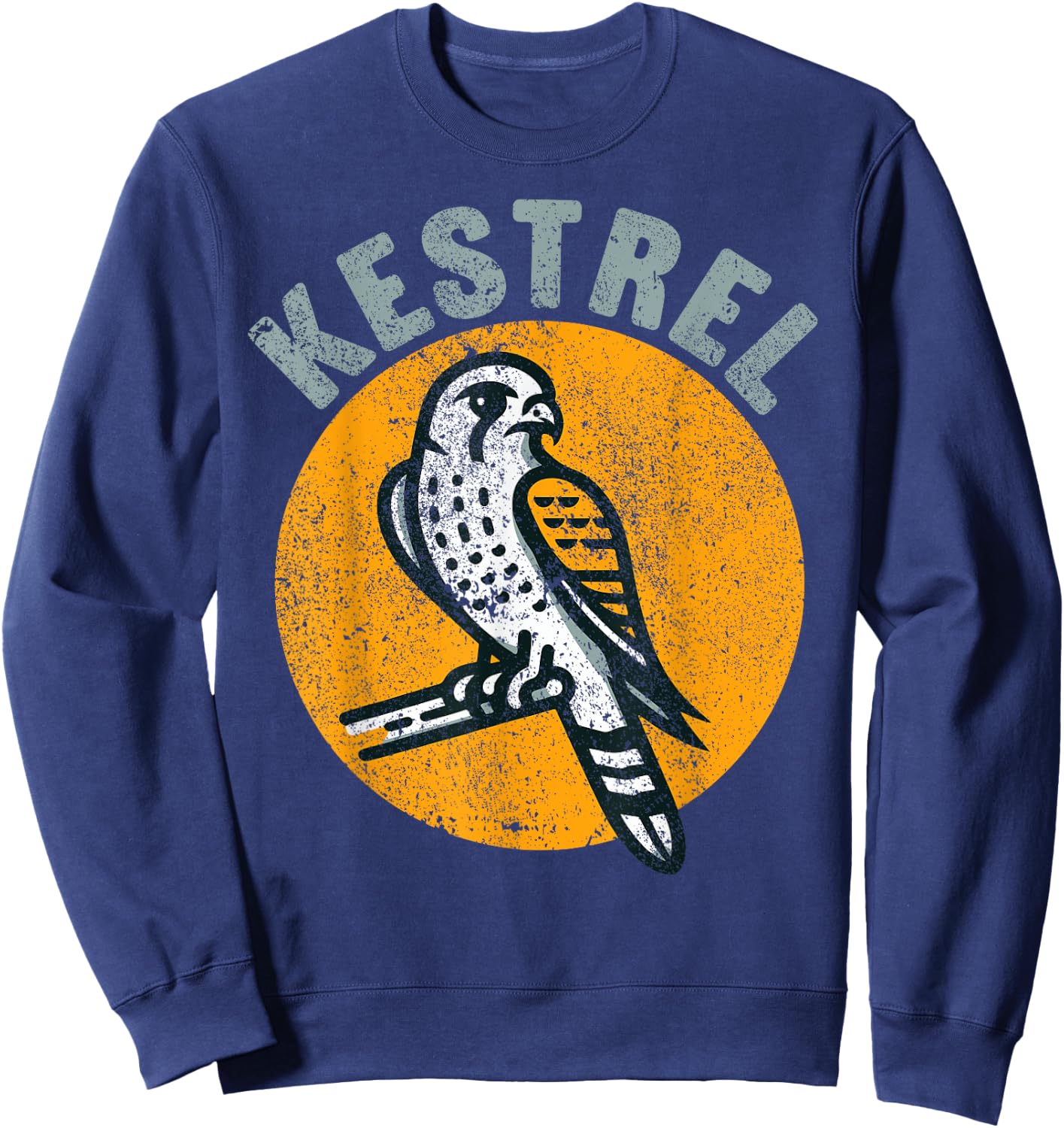 Kestrel Falcon American Kestrel Sweatshirt - Sweatshirt | Navy