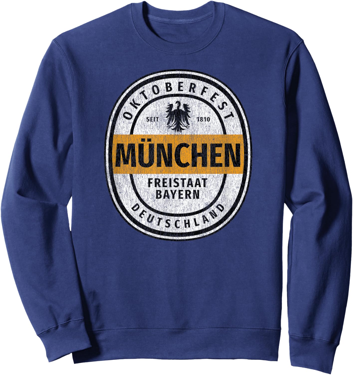 Oktoberfest Deutschland German Beer Festival Shirt Sweatshirt - Sweatshirt | Navy