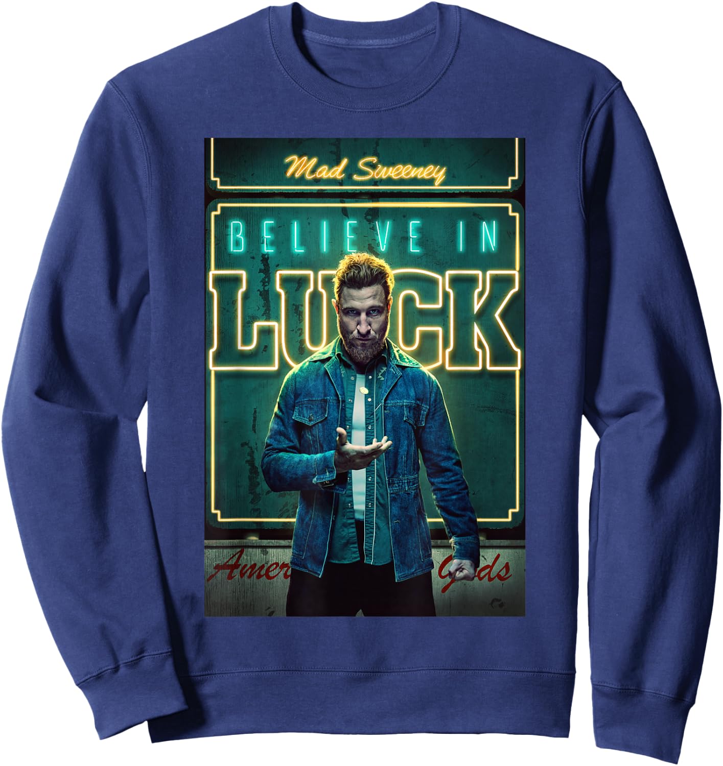 Mad Sweeney - Luck Sweatshirt - Sweatshirt | Navy