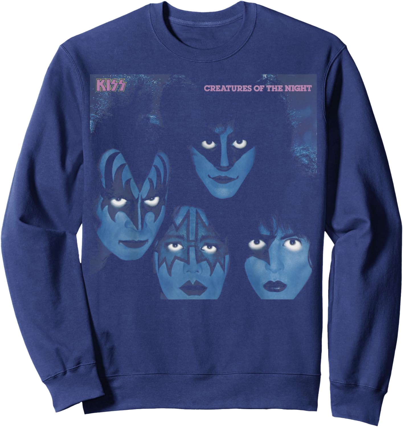 KISS - 1982 Creatures of the Night Sweatshirt - Sweatshirt | Navy