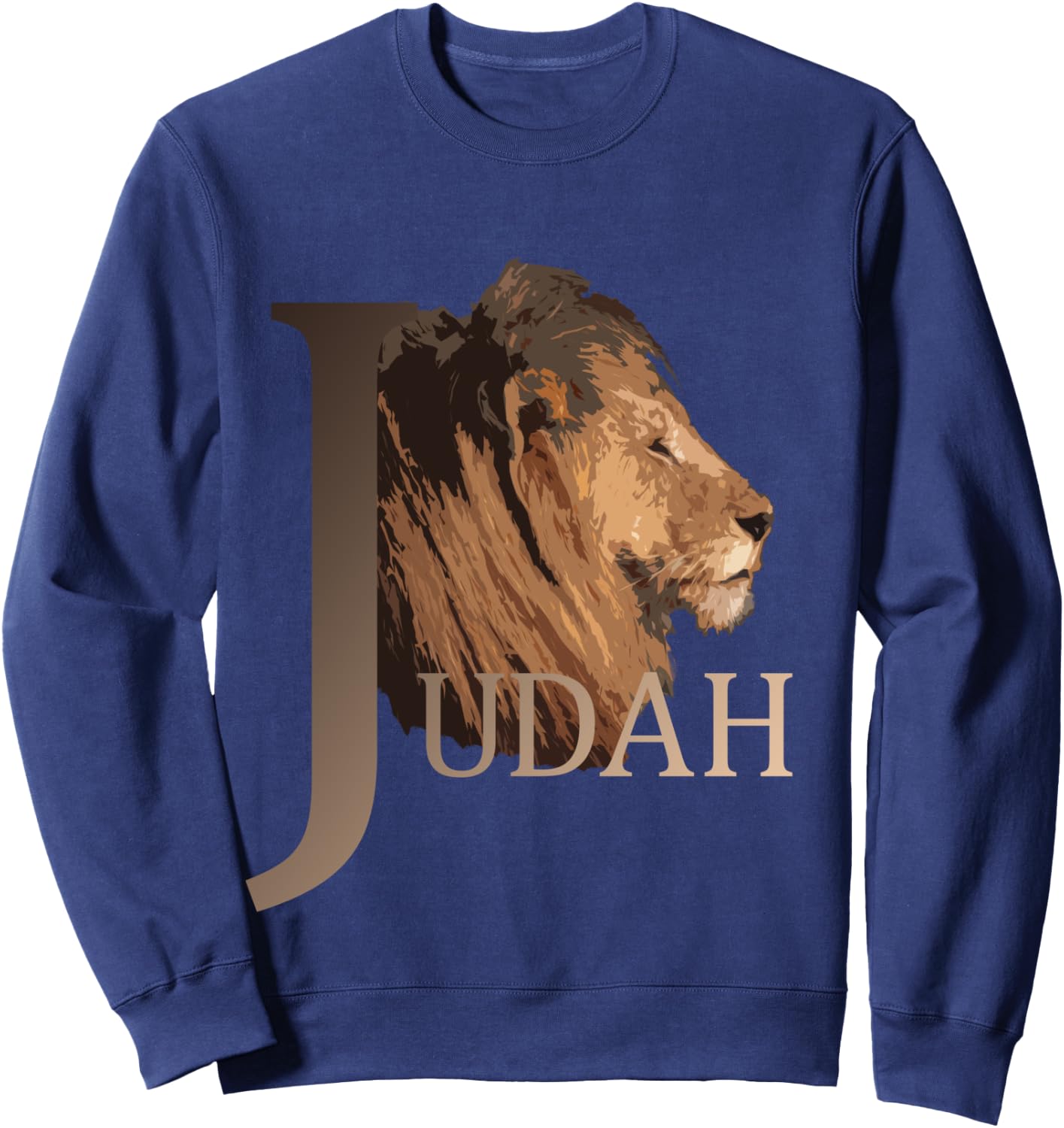 Lion Of Judah - Tribe Of Judah Sweatshirt - Sweatshirt | Navy