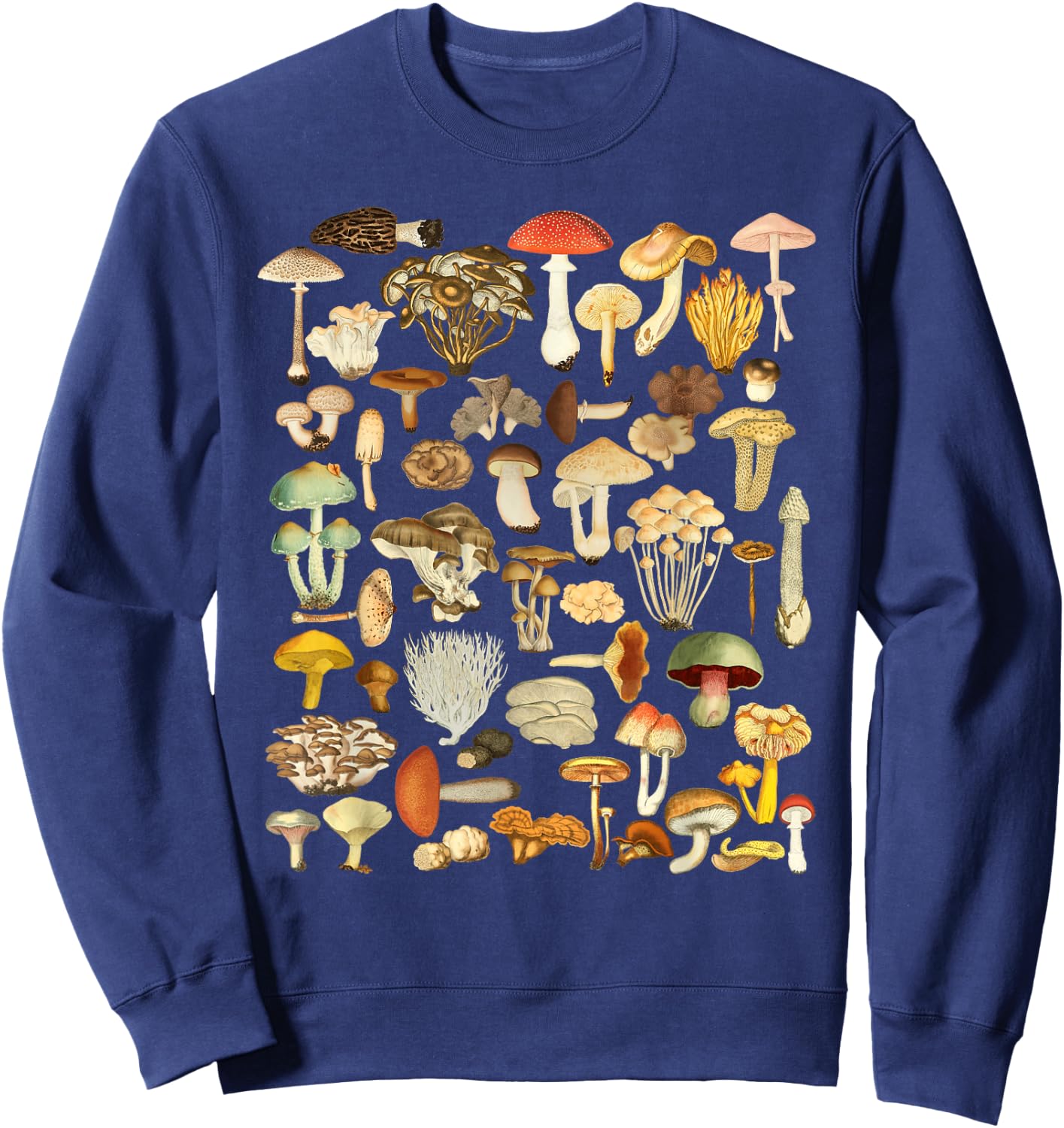 Mushroom Mycology Fungi Foraging Mushroom Whisperer Sweatshirt - Sweatshirt | Navy