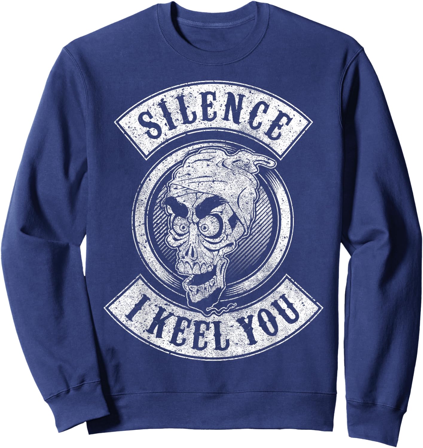 Jeff Dunham Sons of Achmed - Silence I Keel You Sweatshirt - Sweatshirt | Navy