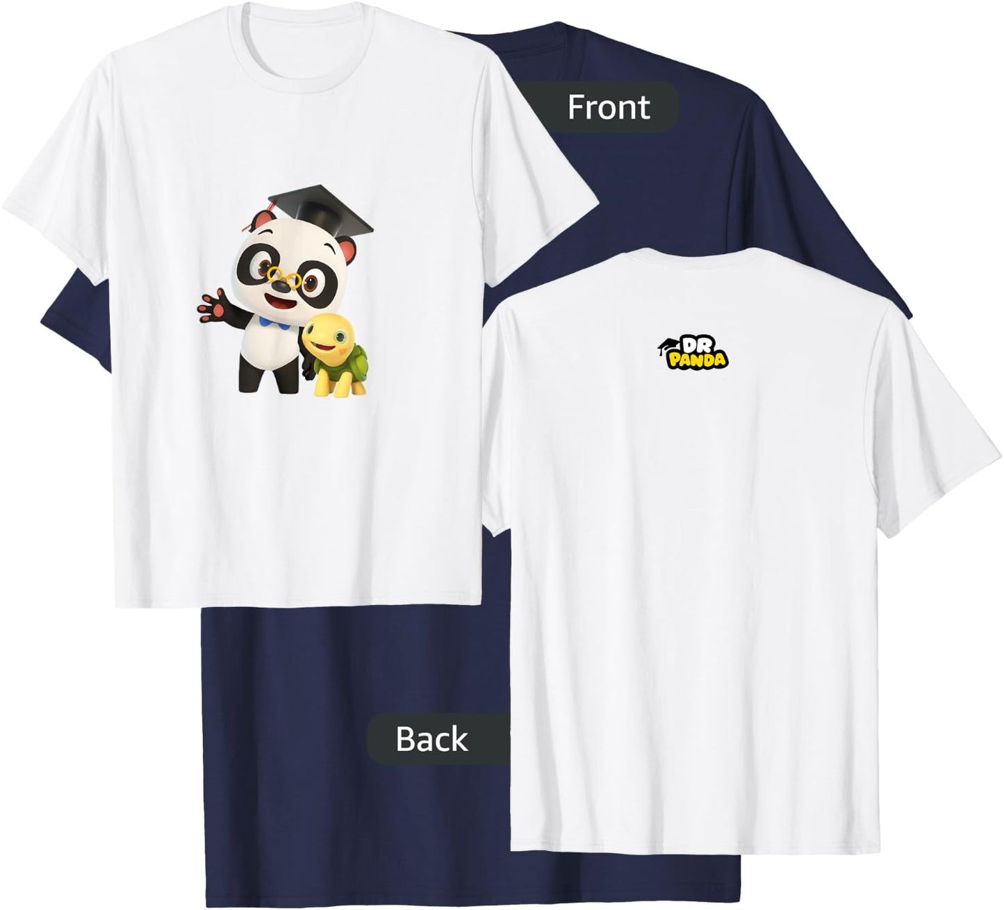 Dr. Panda & Toto Official T-Shirt - T-Shirt | Navy