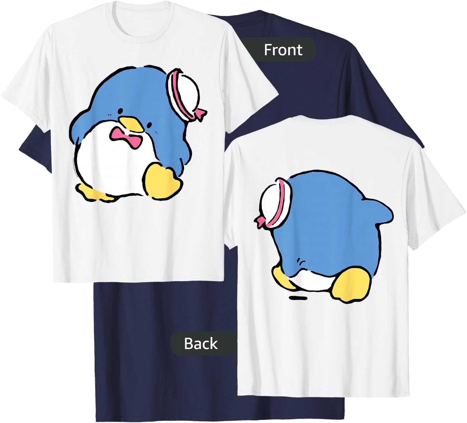 Tuxedosam Front and Back Shirt T-Shirt - T-Shirt | Navy