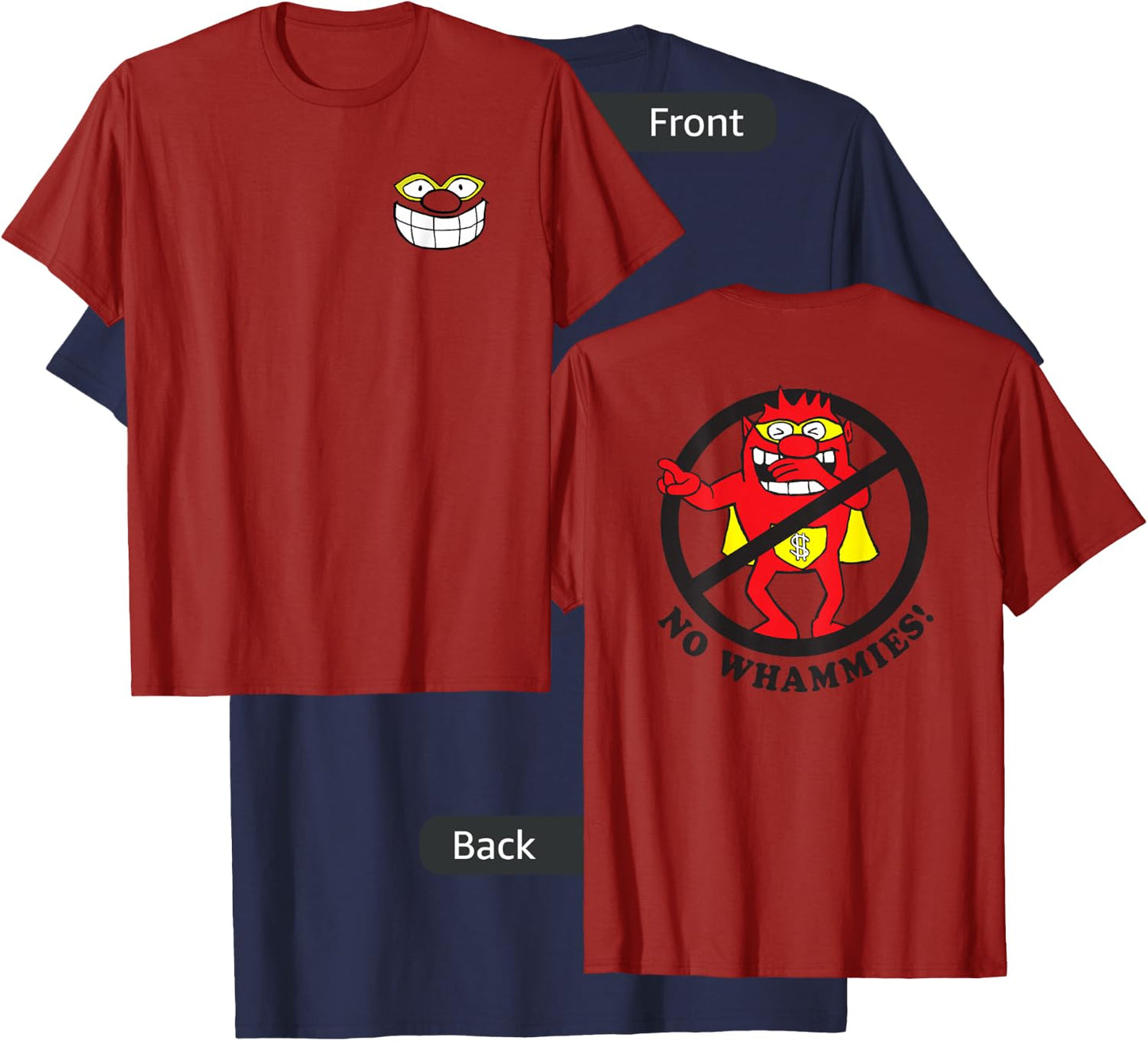 Press your Luck: No Whammies T-Shirt - T-Shirt | Navy
