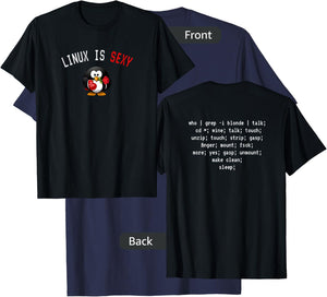 Linux is Sexy T-Shirt - T-Shirt | Navy