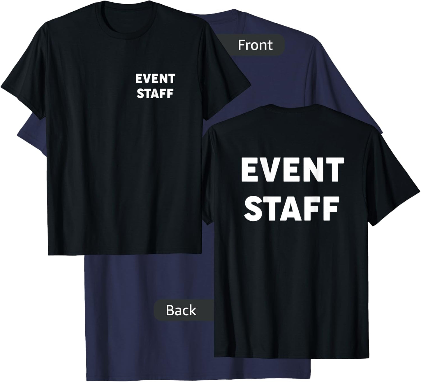 Event Staff T-Shirt - T-Shirt | Navy