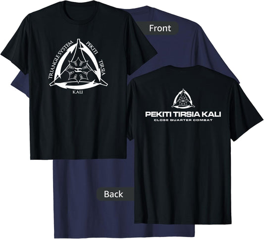 Silat Eskrima Pekiti Tirsia Kali Filipino T-Shirt - T-Shirt | Navy
