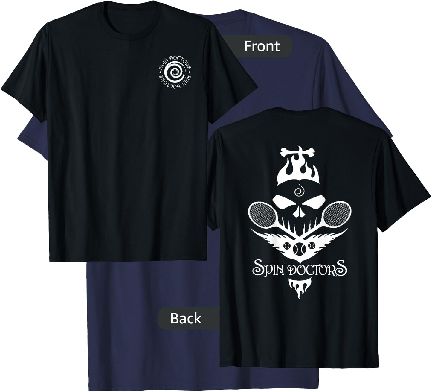 Spin Doctors Tennis gear T-Shirt - T-Shirt | Navy