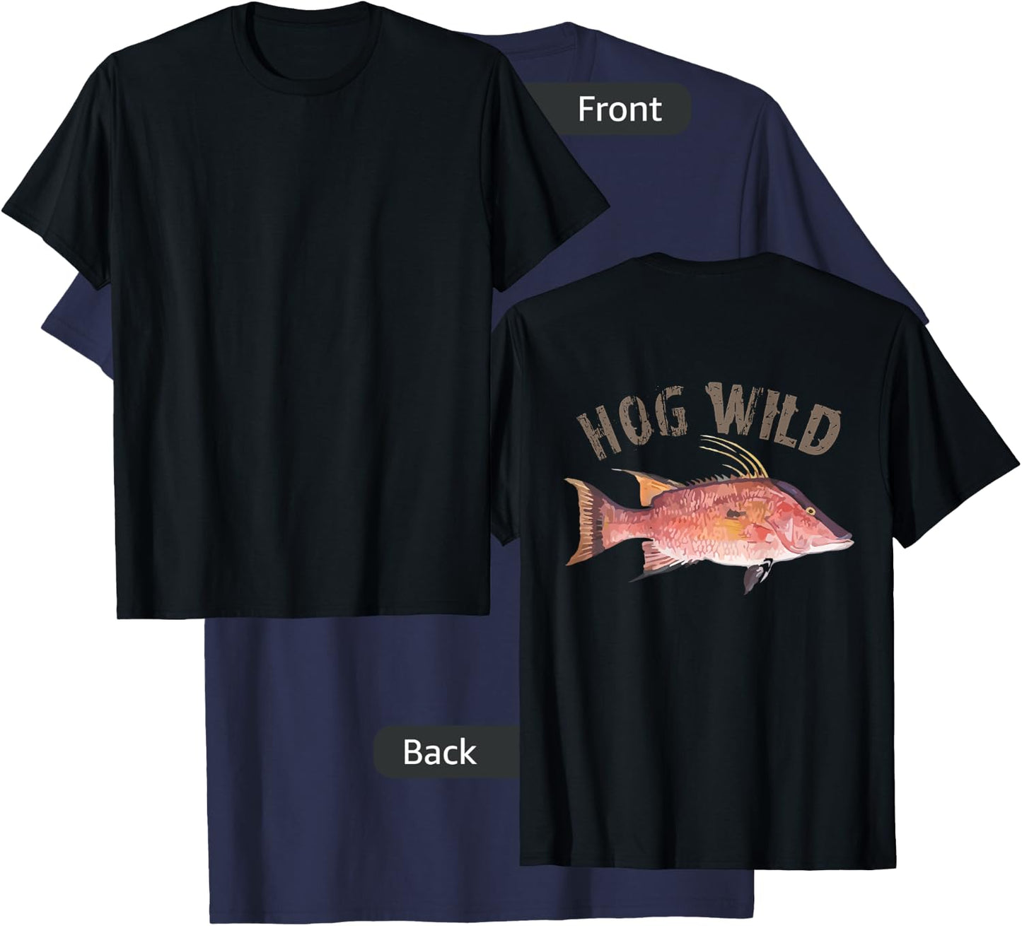 Hog Wild Hogfish T-Shirt - T-Shirt | Navy