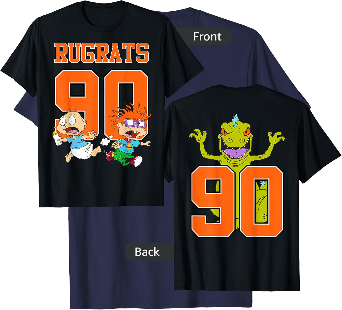 Rugrats Classic Basketball Jersey Tommy, and his Friends Small T-Shirt - T-Shirt | Navy
