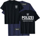 MechaProject Germany Frankfurt SWAT Police SEK Spezialeinsatzkommando - Men's Black Cotton Classic Fit Short Sleeve - Small T-Shirt - T-Shirt | Navy