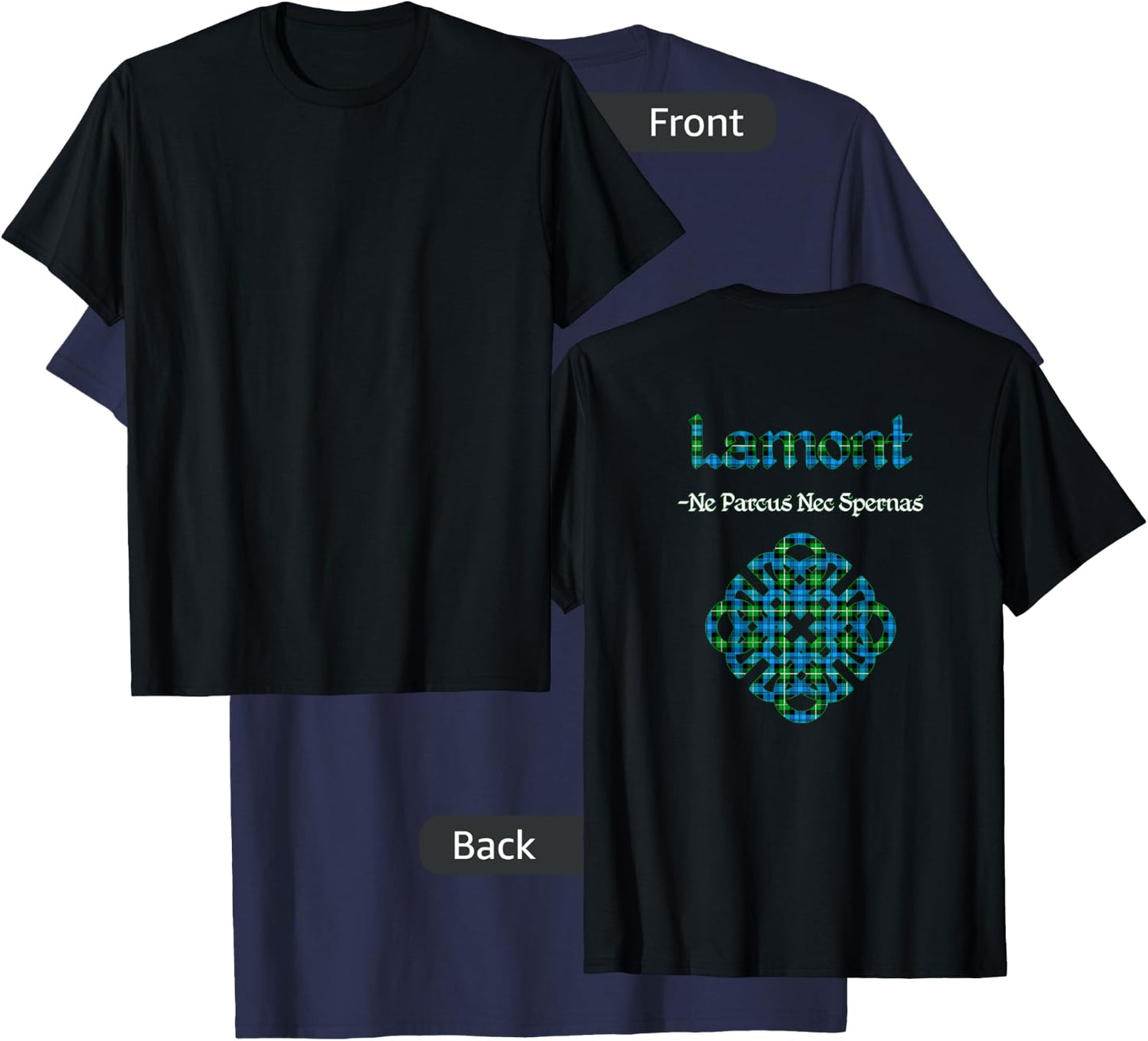 Clan Lamont Scottish Pride T-Shirt - T-Shirt | Navy