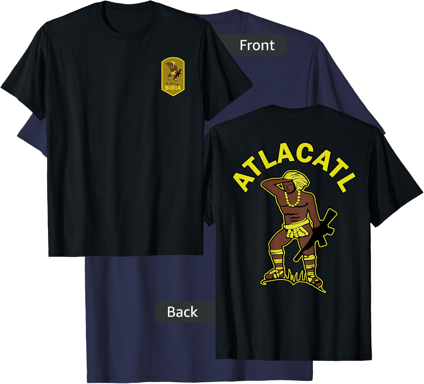 El Salvador Army Biria Atlacatl T-Shirt - T-Shirt | Navy