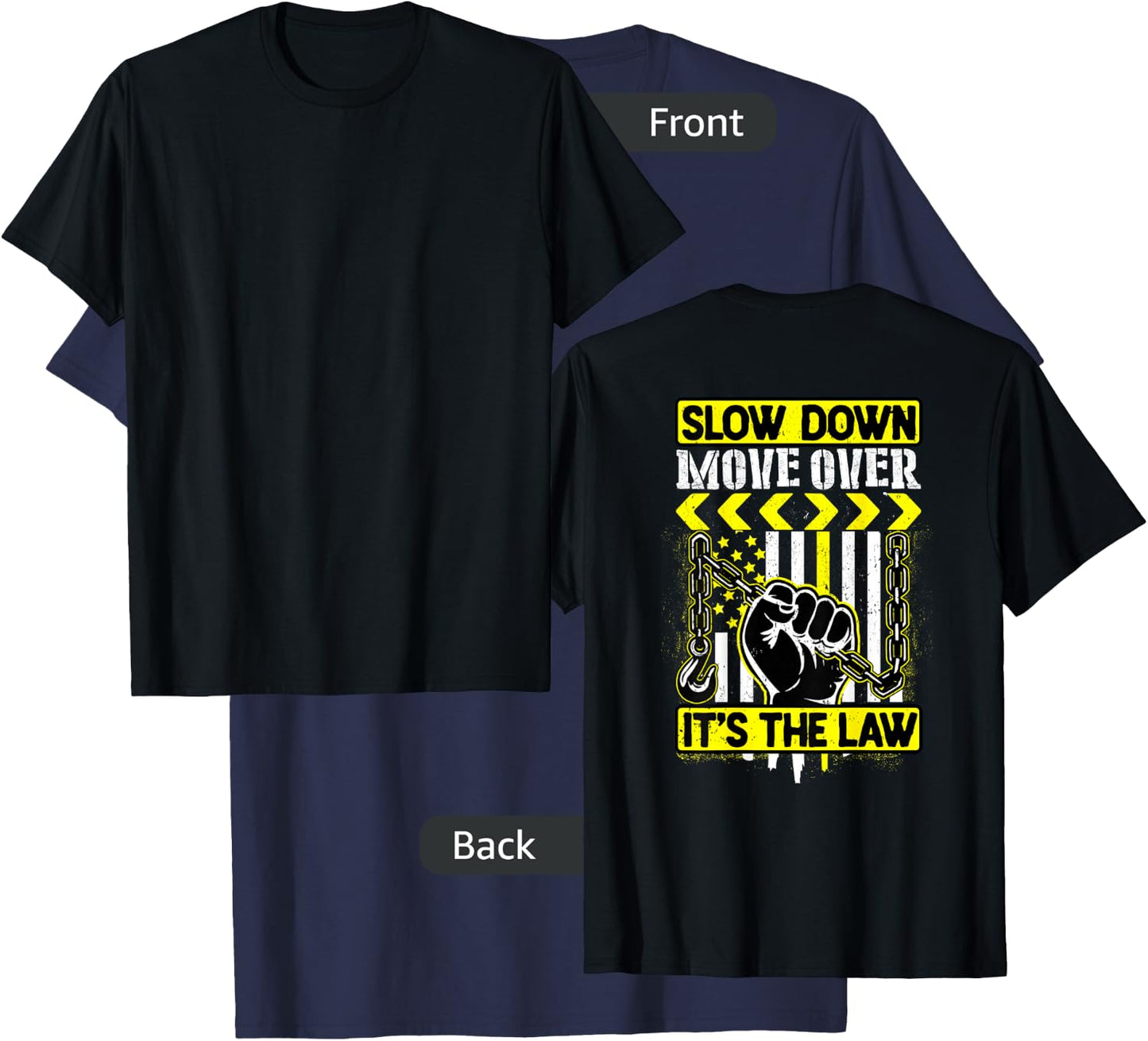 Slow Down Move Over - Sdmo T-Shirt - T-Shirt | Navy