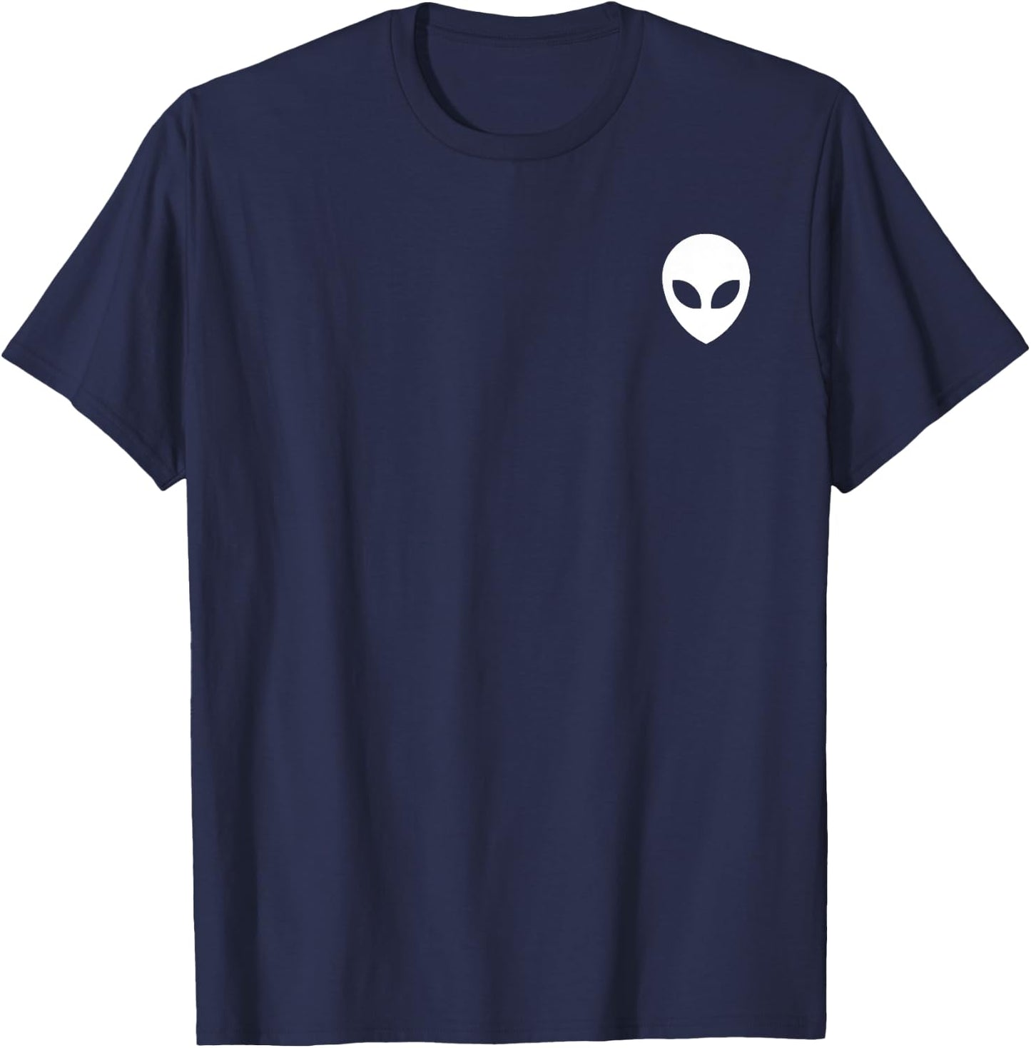 STAY WOKE Alien Face T Shirt Area 51, I Believe, UFO T-Shirt - T-Shirt | Navy
