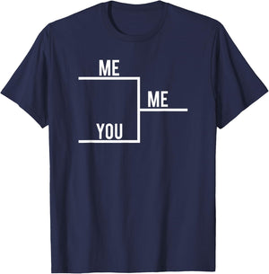 You Me Bracket Winning T-Shirt - T-Shirt | Navy