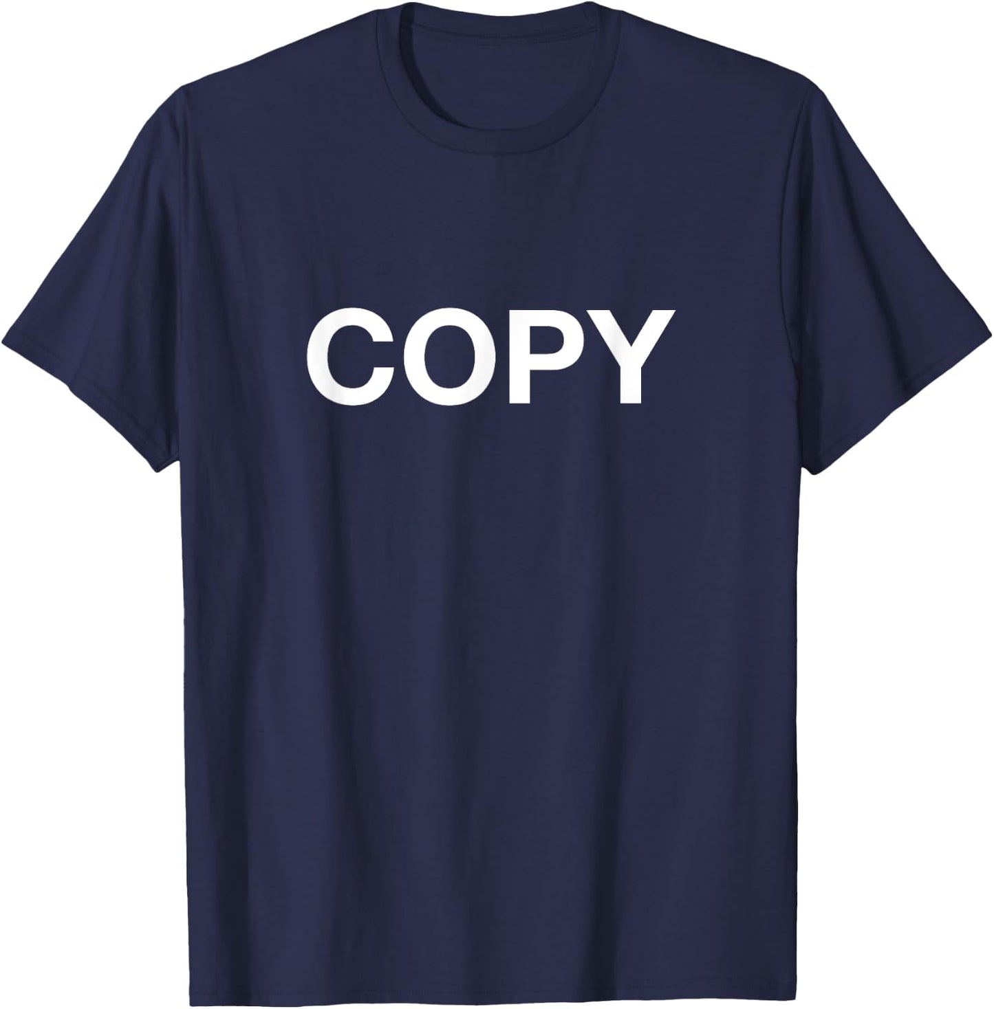Copy Cat Funny Halloween Costume T-Shirt - T-Shirt | Navy