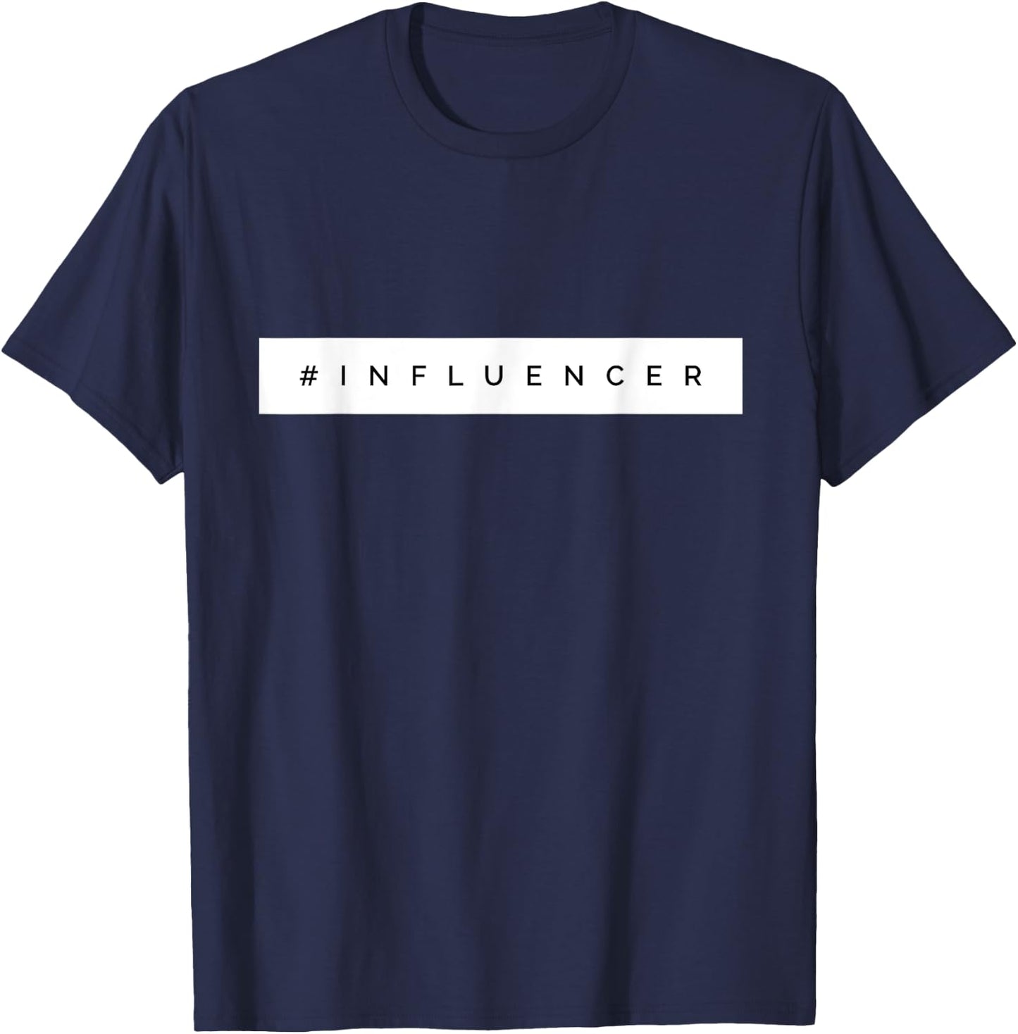 #Influencer T-Shirt - T-Shirt | Navy
