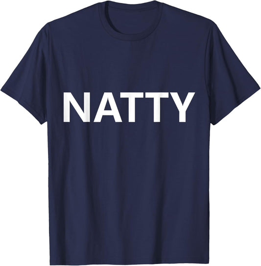 100% Natty Muscle Lifter T-Shirt - T-Shirt | Navy