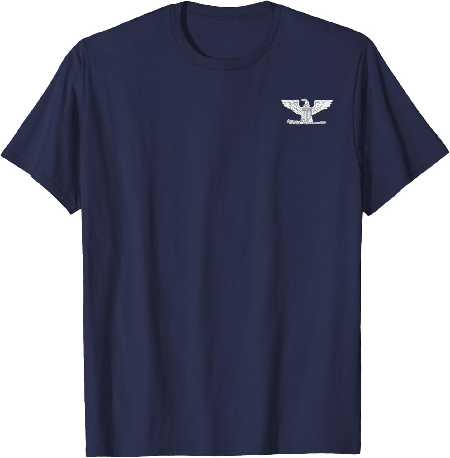 Military Officer Colonel Rank O-6 Veteran Morale T-Shirt - T-Shirt | Navy