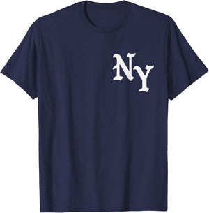 CaliDesign NY Logo Chest Print T shirt New York Bronx T-Shirt - T-Shirt | Navy