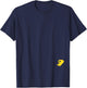 Got Ya - Upside Down OK Sign on Back T-Shirt - T-Shirt | Navy