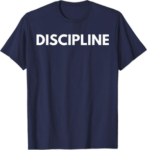 Discipline T-Shirt - T-Shirt | Navy