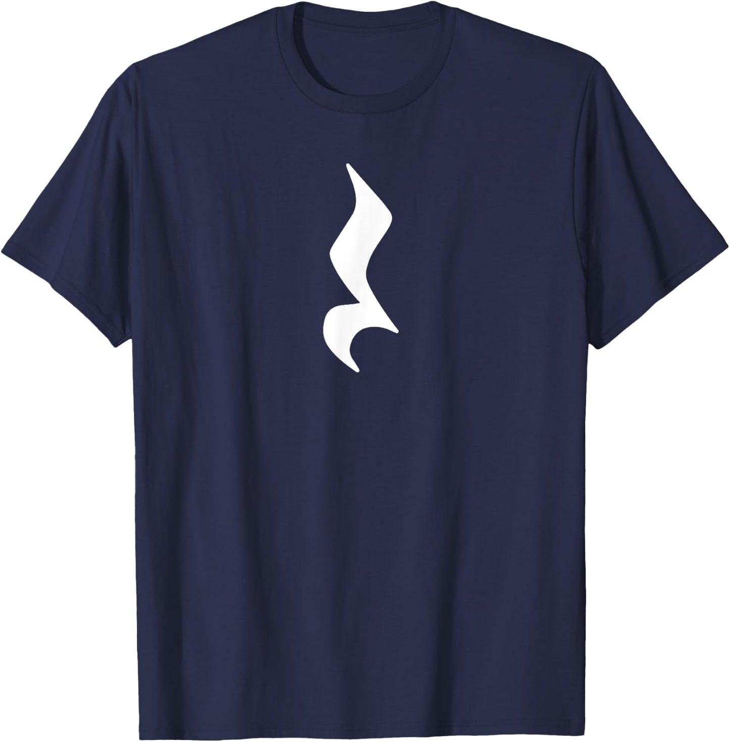 REST Music Notation Symbol Mindfulness Peace Pause T-Shirt - T-Shirt | Navy