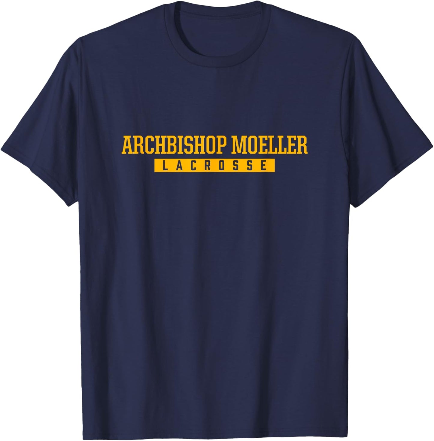 Archbishop Moeller High School Lacrosse T-Shirt - T-Shirt | Navy