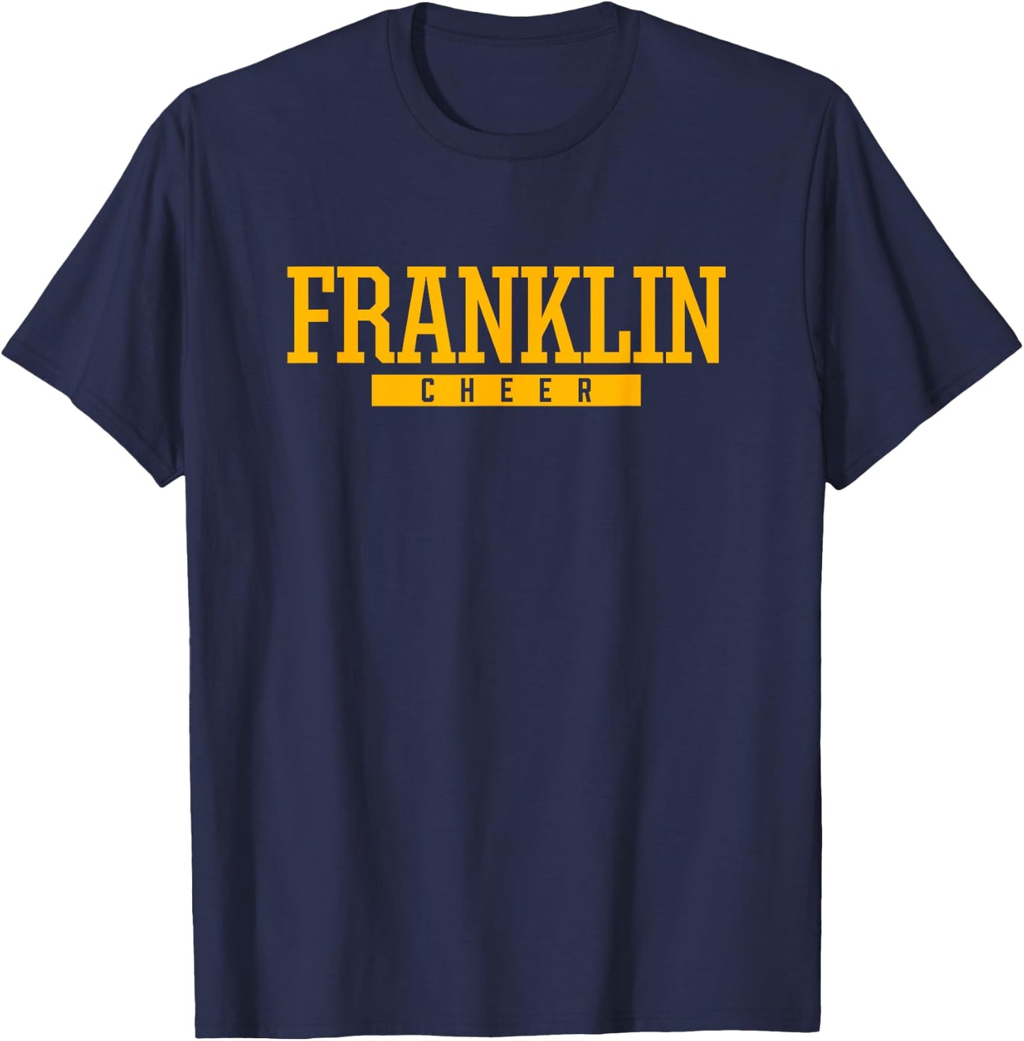 Franklin High School Cheer T-Shirt - T-Shirt | Navy