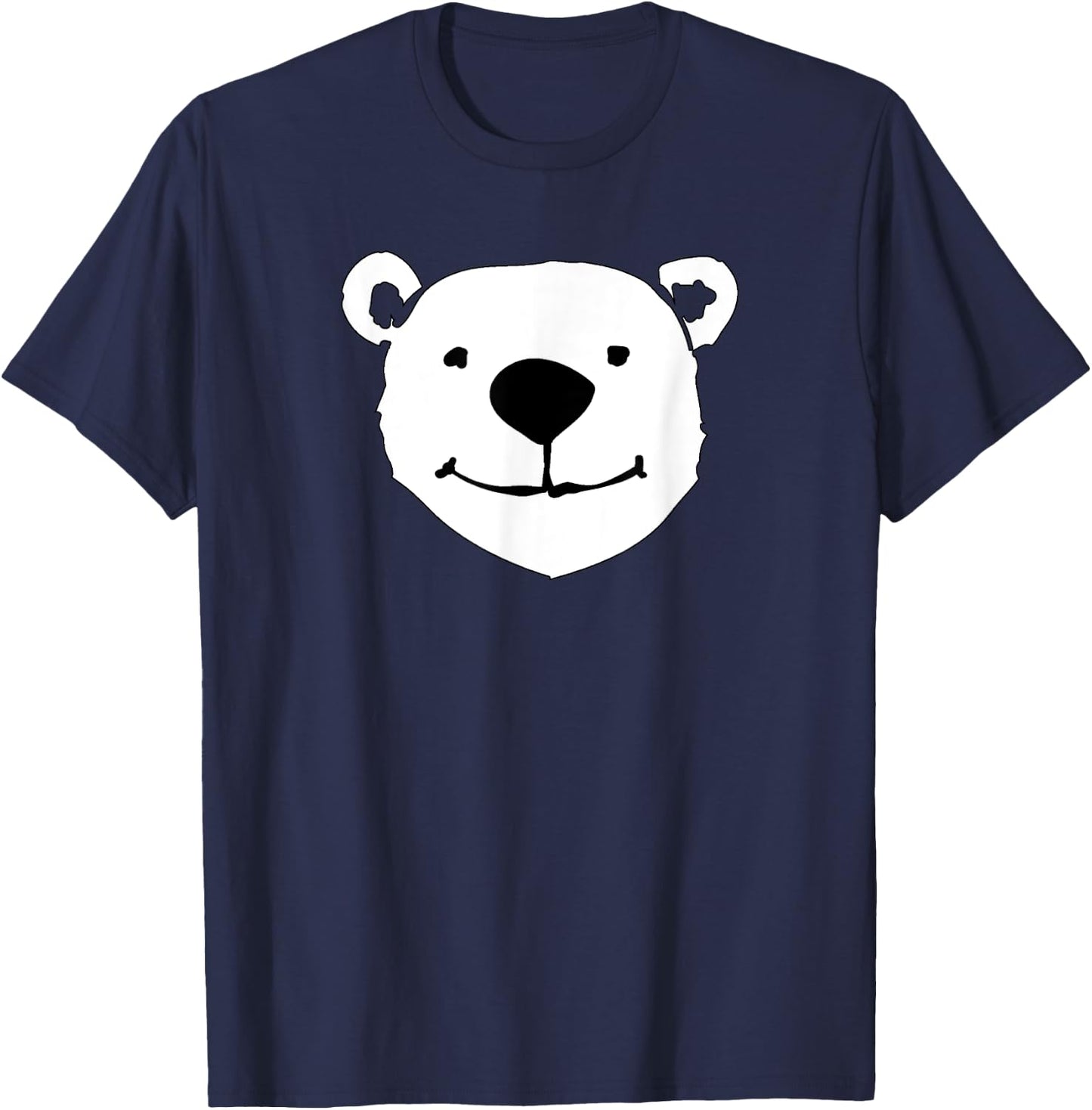 Polar Bear Protect Arctic Ice Animal Birthday Climate Change T-Shirt - T-Shirt | Navy