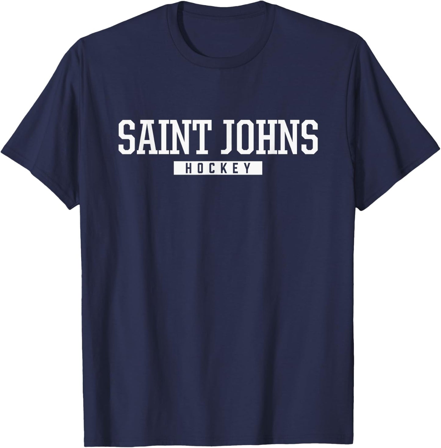Saint Johns High School Hockey T-Shirt - T-Shirt | Navy