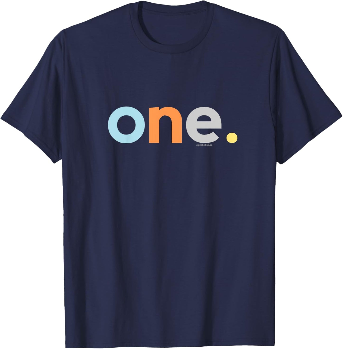 Kids 1st Birthday Shirt Boy 1 Year Old One | Gift Ideas Age 1 T-Shirt - T-Shirt | Navy