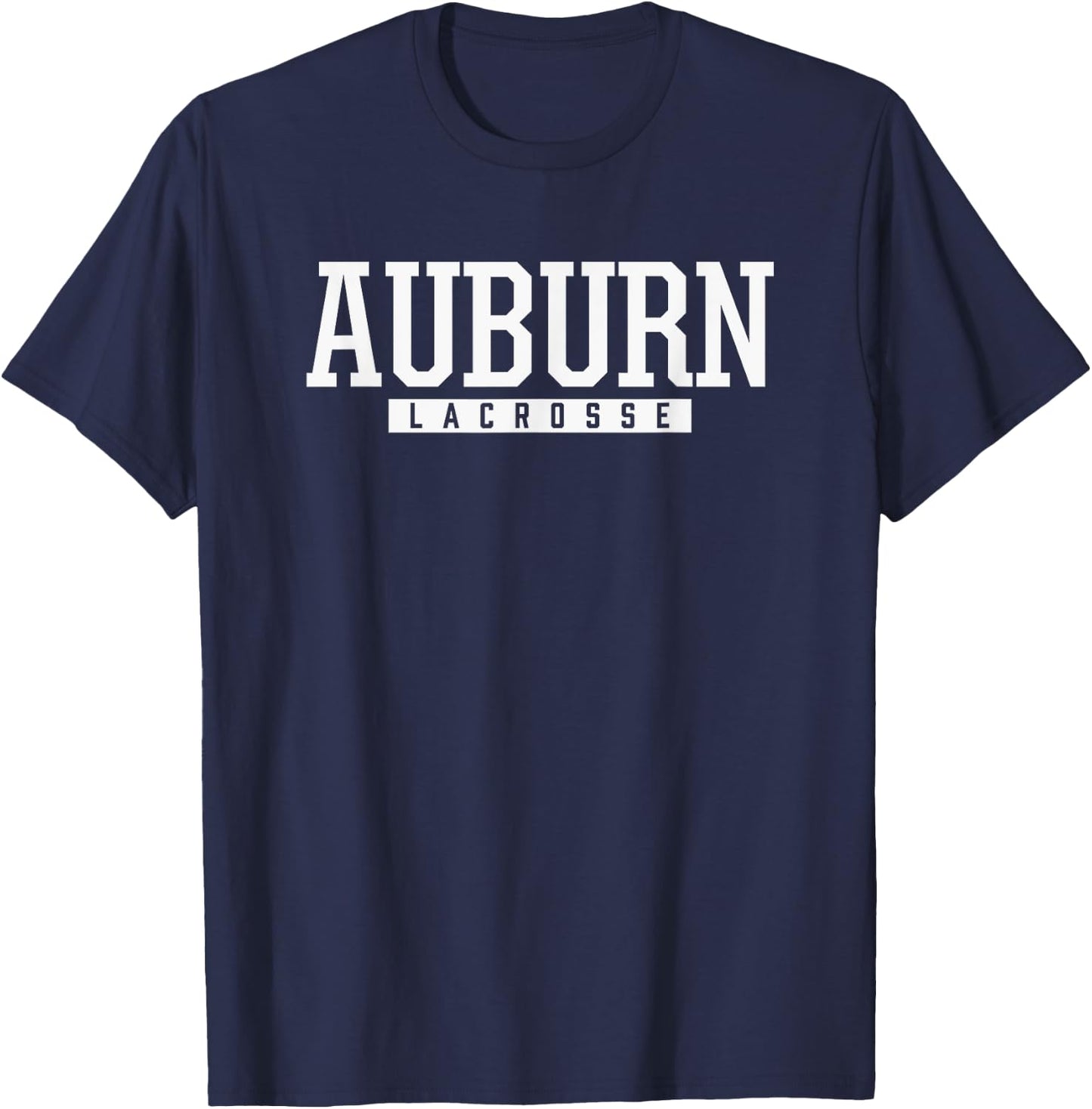 Auburn High School Lacrosse T-Shirt - T-Shirt | Navy