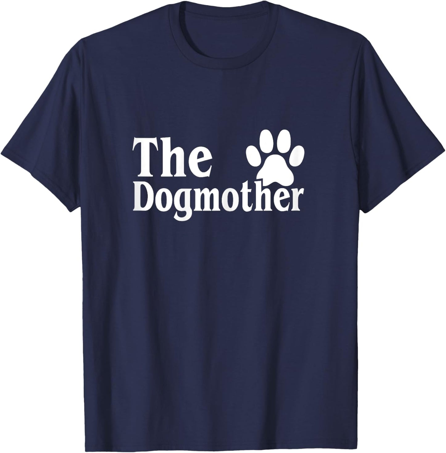 The dog mum is the best mother T-Shirt - T-Shirt | Navy