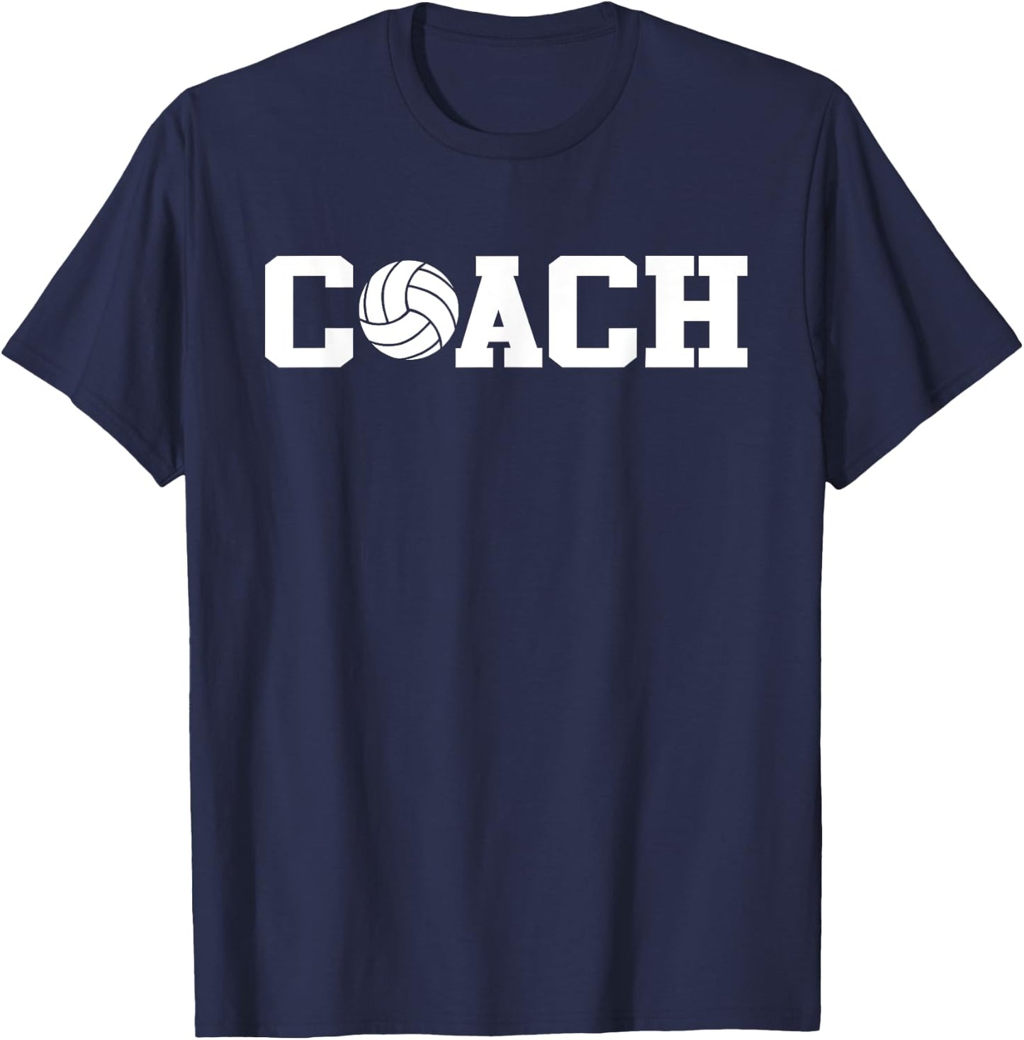 Volleyball Coach T-Shirt - T-Shirt | Navy