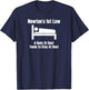 Newton's 1st Law : Body At Rest Tends To Stay At Rest T-Shirt - T-Shirt | Navy