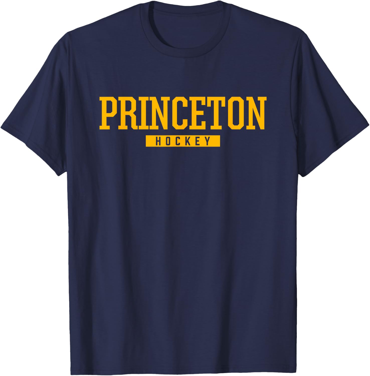 Princeton High School Hockey T-Shirt - T-Shirt | Navy