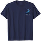 Black Crow Raven Bird in the Pocket Bird Lover T-Shirt - T-Shirt | Navy