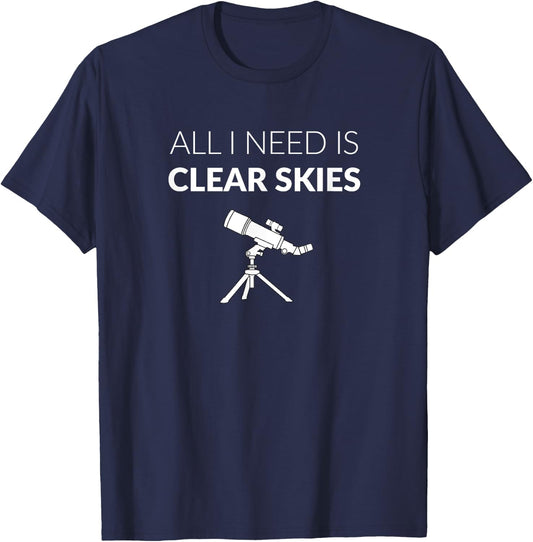 Astrophotography shirt for astrophotography lovers T-Shirt - T-Shirt | Navy