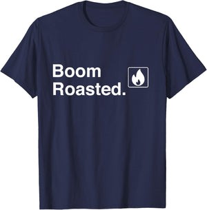 Funny Boom Roasted T-Shirt - T-Shirt | Navy