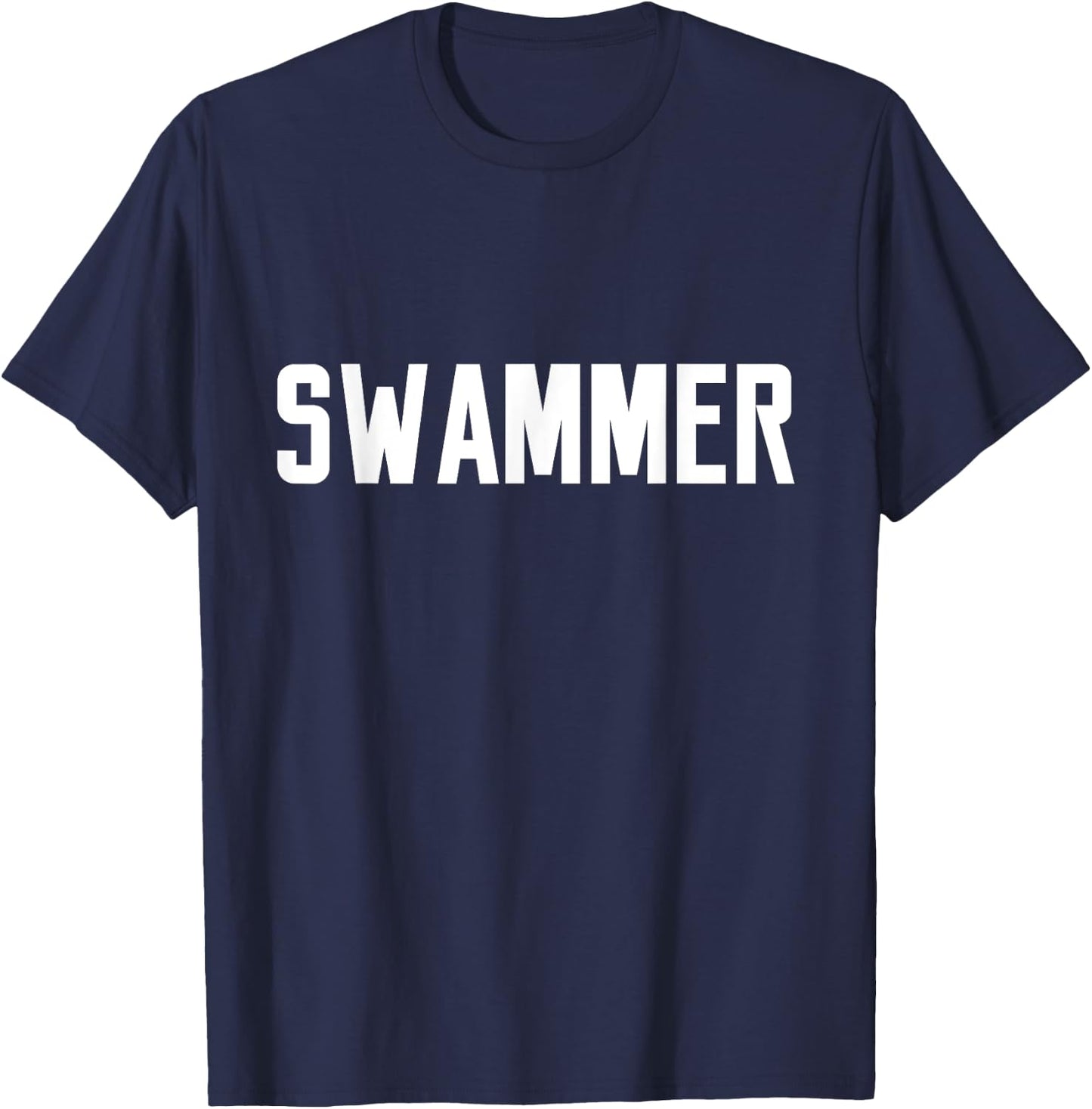 Funny Swammer Swim Swimmer Team Retired Swam T-Shirt - T-Shirt | Navy