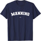 Arch Gameday Timmy Manning Prospect Baseball Fan Gear T-Shirt - T-Shirt | Navy