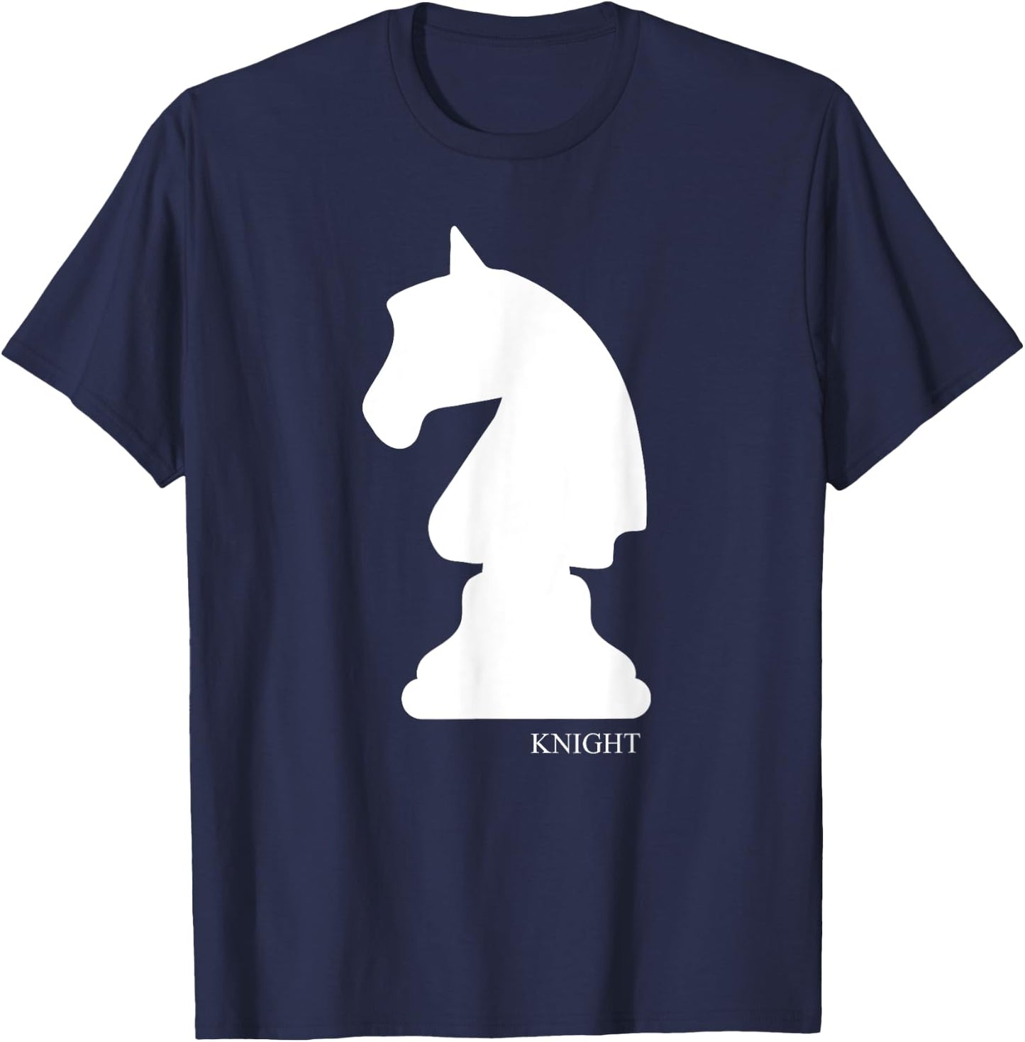 Knight Chess Piece Group Costume Chess Club Chess Board T-Shirt - T-Shirt | Navy